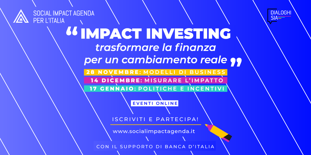 Dialoghi SIA - Banca d'Italia su Impact investing